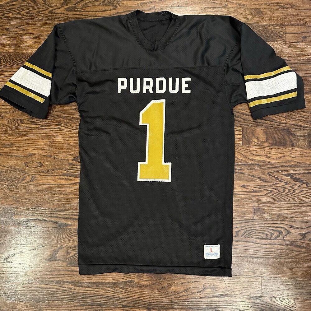 Purdue‎ Boilermakers Vintage Football Jersey 1970's 80's Champion Tag College Lg